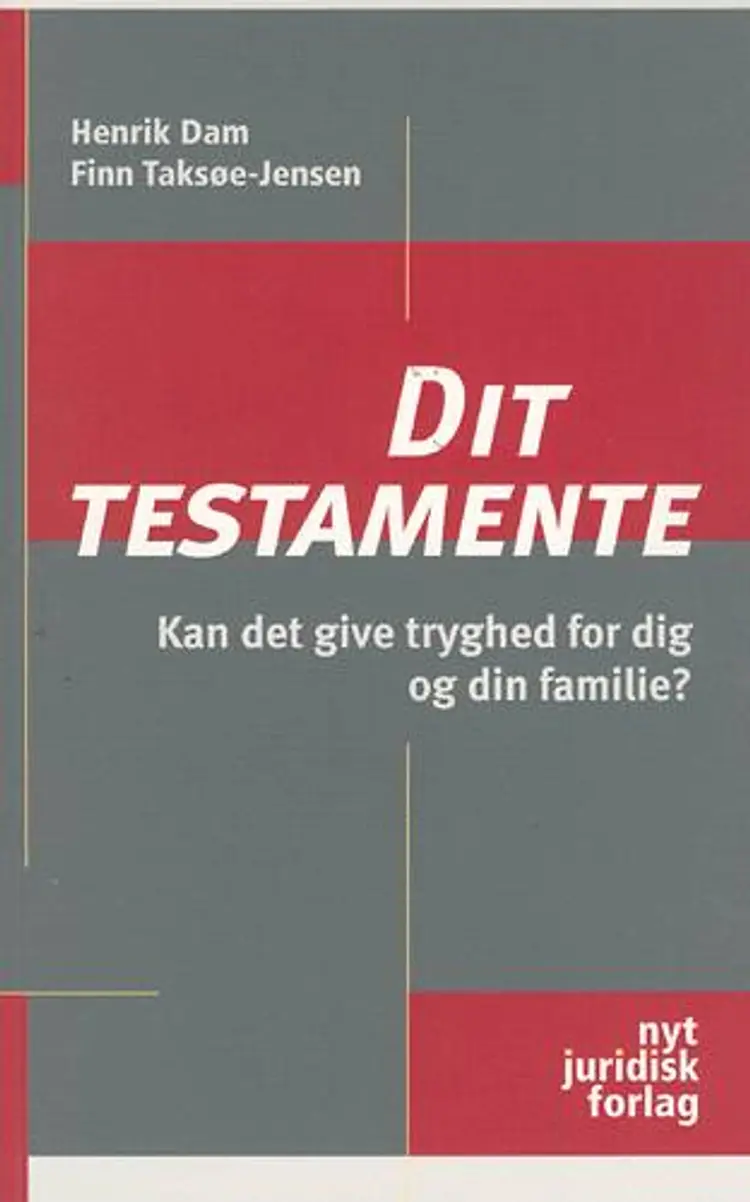 Dit testamente af mfl