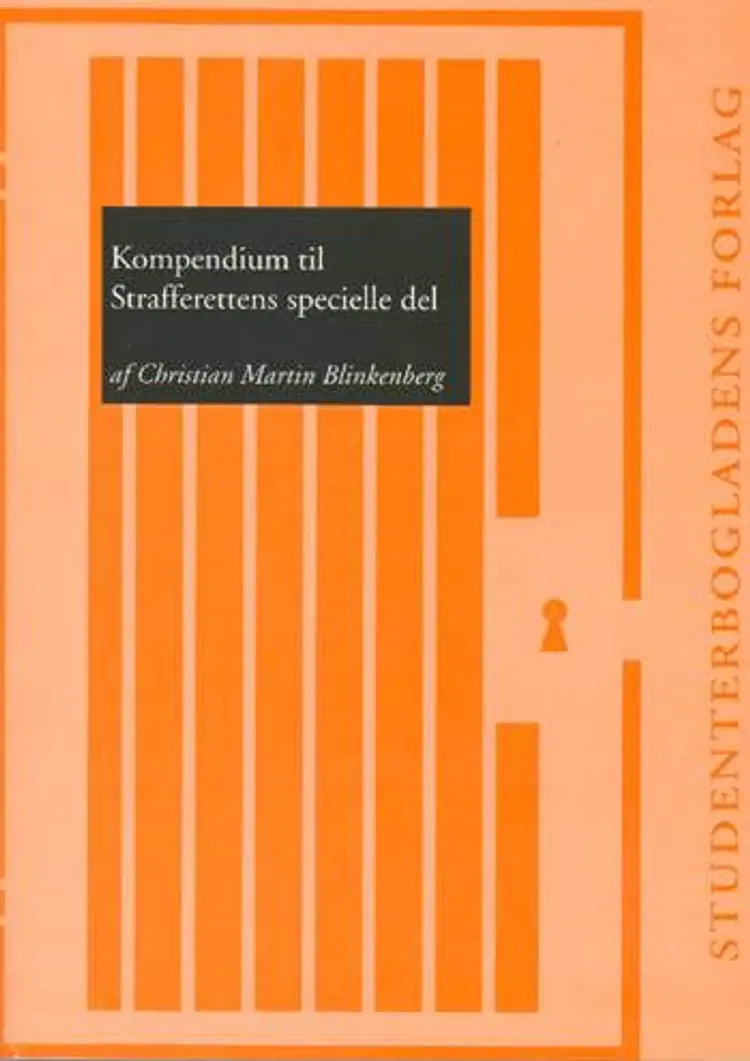 Kompendium til Strafferettens specielle del af Christian Blinkenberg