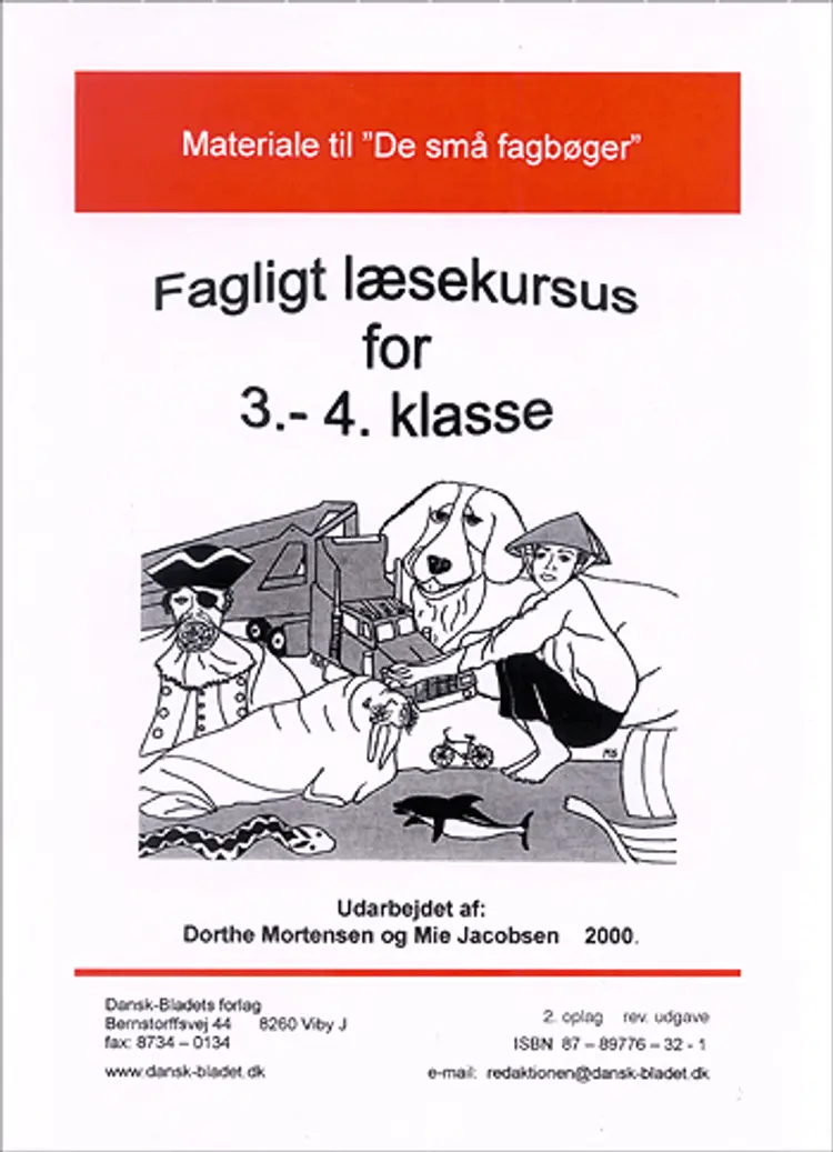 Materiale til De små fagbøger af Dorthe Mortensen