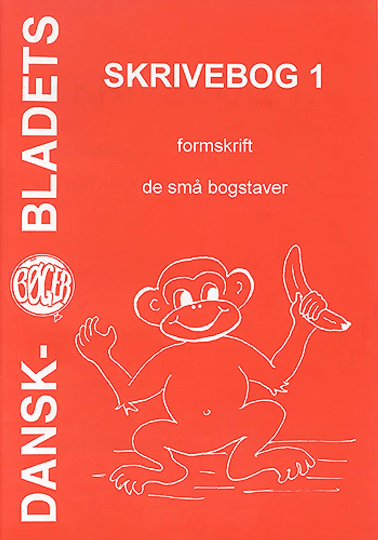 Skrivebog 1 Formskrift - de små bogstaver af Pia Hansson