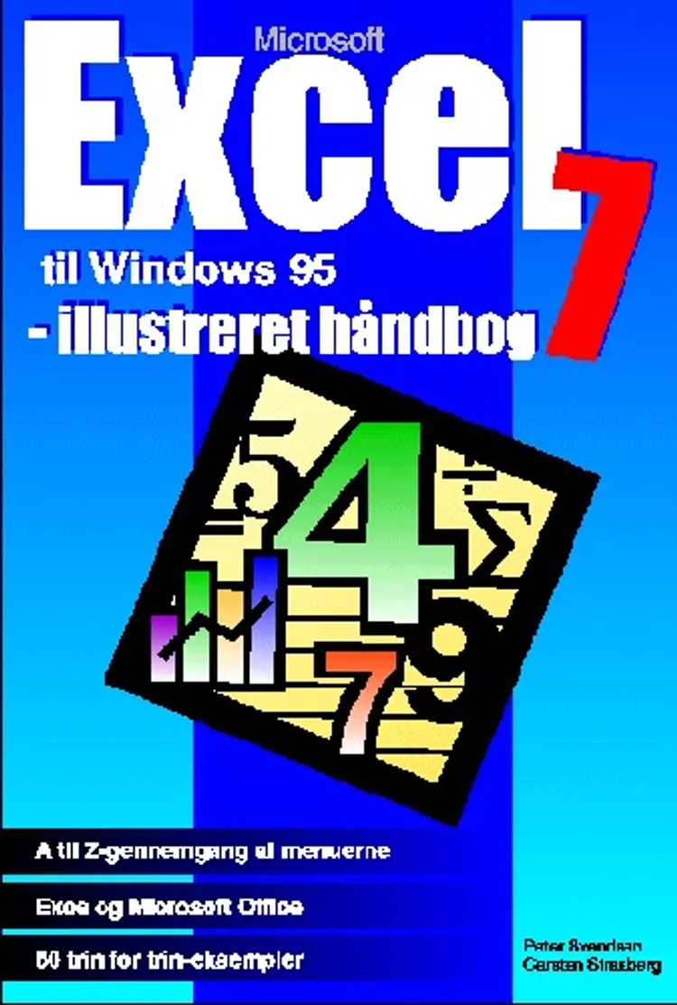 Excel 7 til Windows 95 - illustreret håndbog af Carsten Straaberg