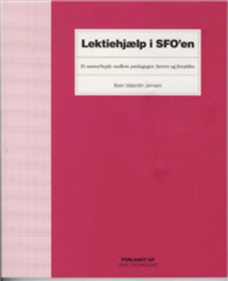 Lektiehjælp i SFO'en af Iben Valentin Jensen