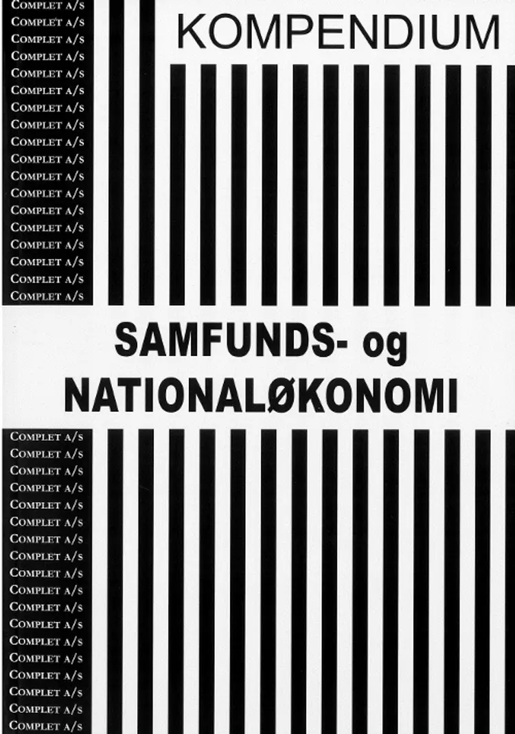 Complet kompendium i Samfunds- og Nationaløkonomi af Michael Andersen