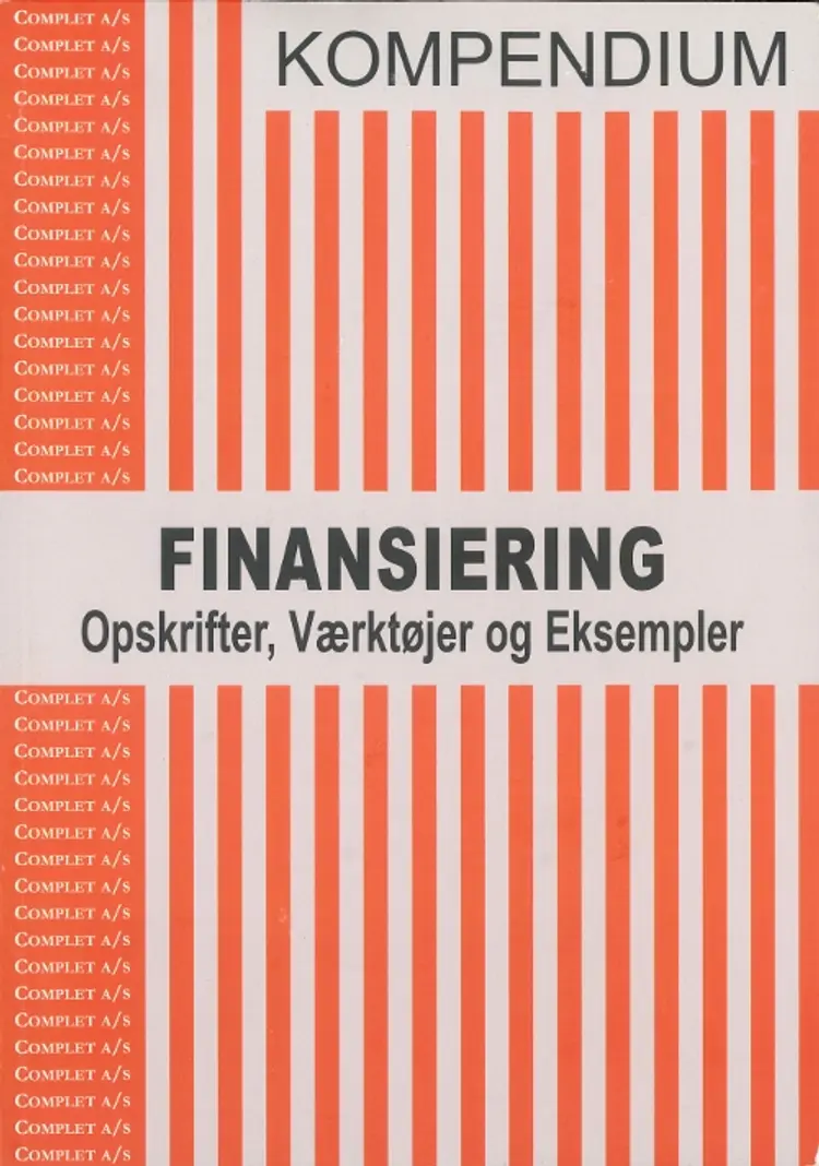 Complet Kompendium i Finansiering af Chresten Koed