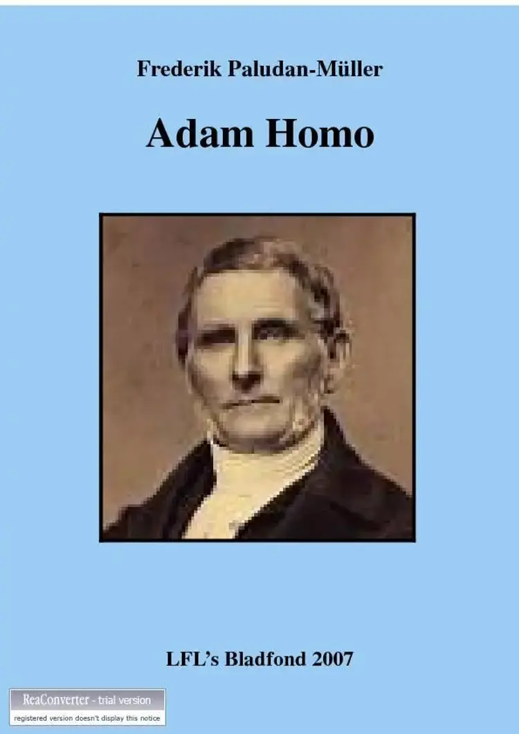 Adam Homo af Frederik Paludan-Møller