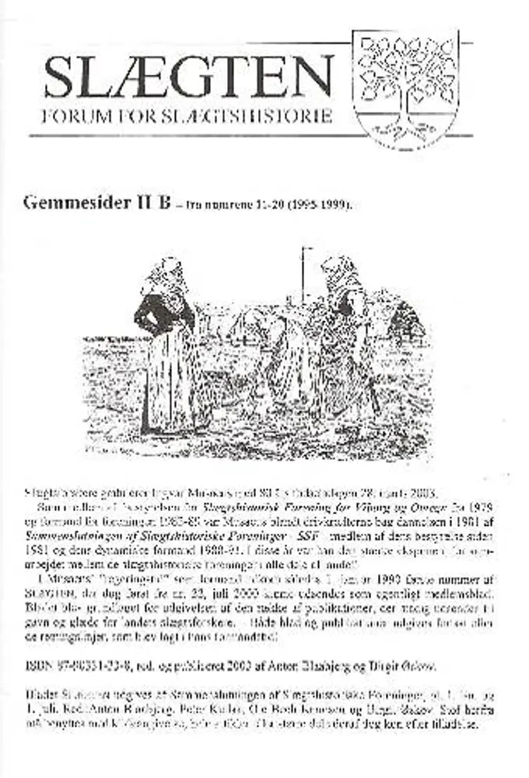 Gemmesider II B fra numrene 11-20 (1995-1999) af Birgit Øskov