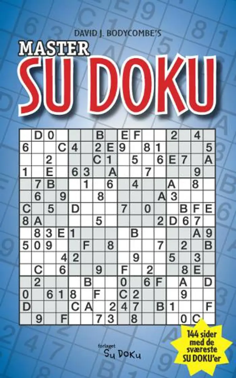 Su Doku Master af David J. Bodycombe