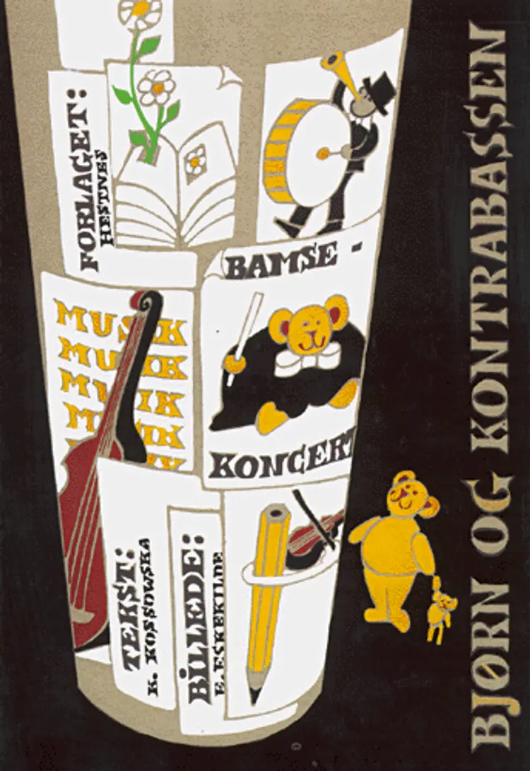 Bjørn og kontrabassen af Karin Kossowska