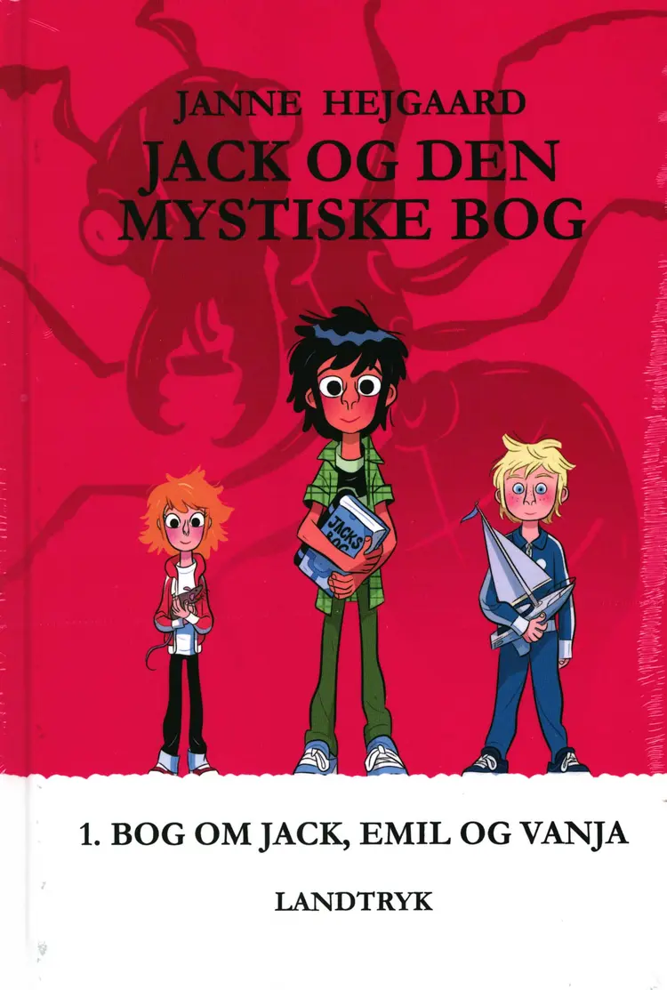 JACK, EMIL, VANJA - foliepakke med 3 bøger af Janne Hejgaard