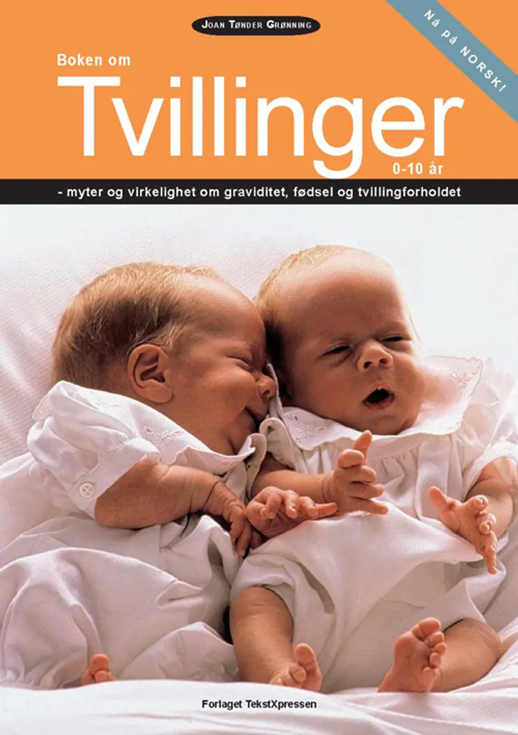 Boken om tvillinger 0-10 år af Joan Tønder Grønning