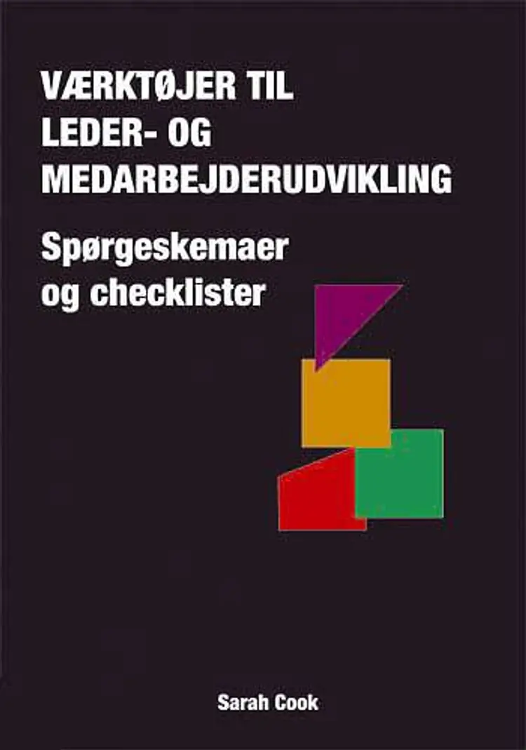 Værktøjer til leder- og medarbejderudvikling af Sarah Cook