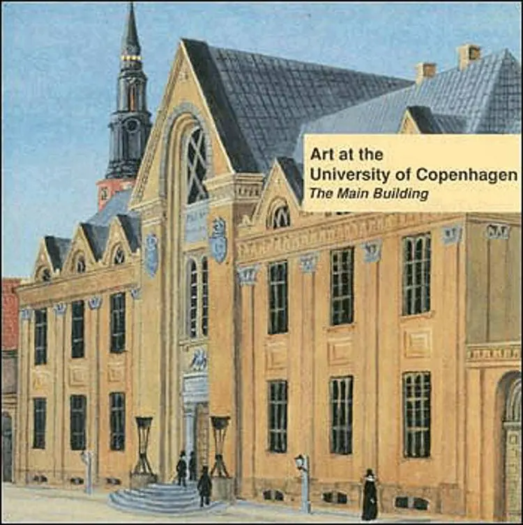 Art at the University of Copenhagen, The main building