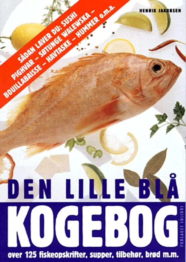 Den lille blå kogebog af Henrik Jakobsen