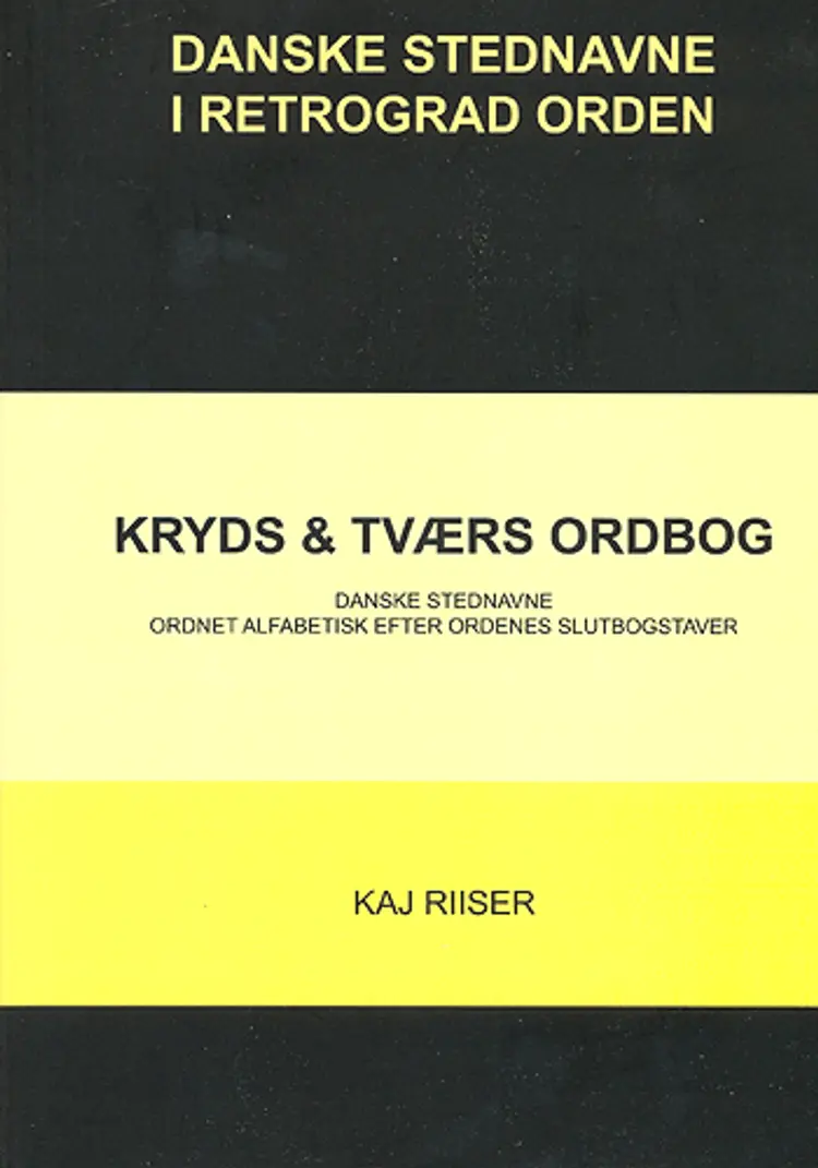 Danske stednavne i retrograd orden af Kaj Riiser