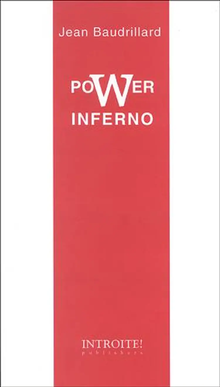 Power Inferno af Jean Baudrillard