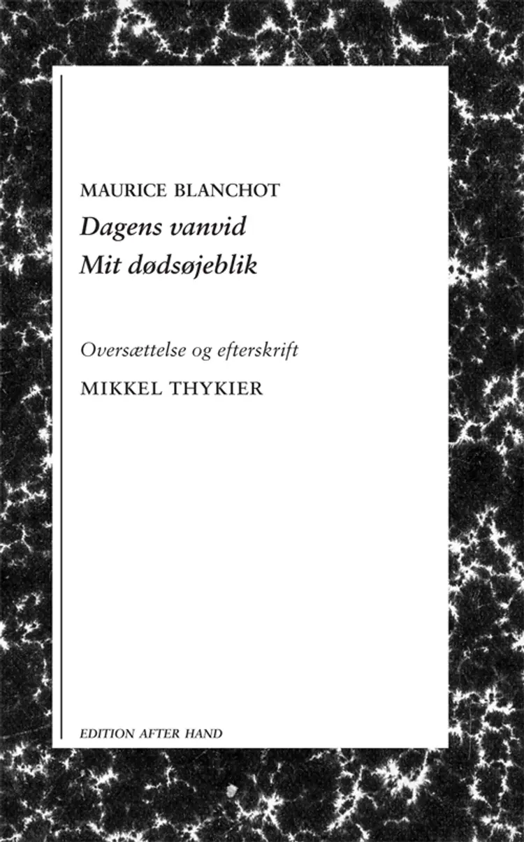 Dagens vanvid af Maurice Blanchot