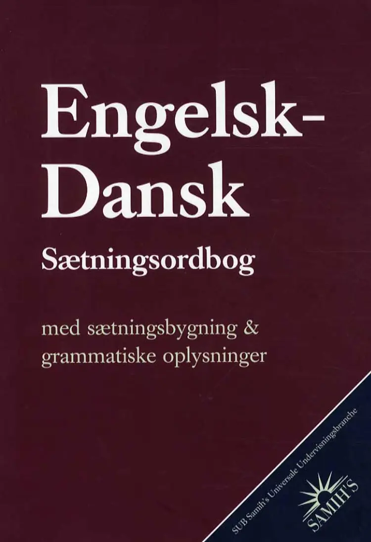 Den sproglige konstruktionsordbog af Samih Sadiek