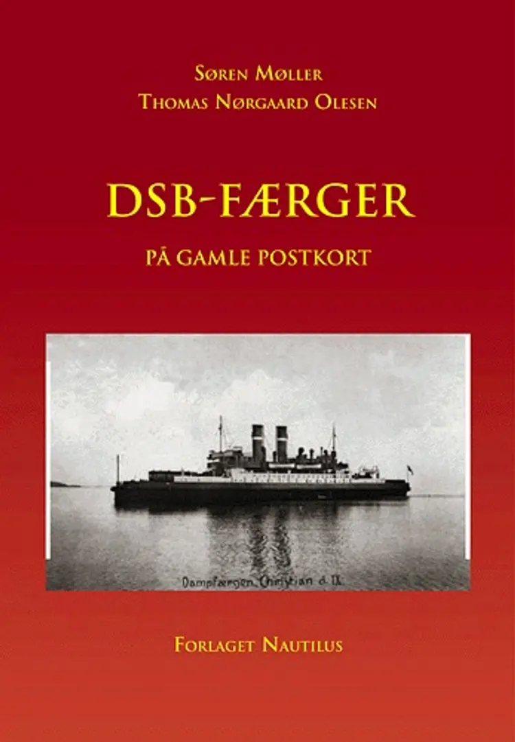 DSB-færger på gamle postkort af Thomas Nørgaard Olesen