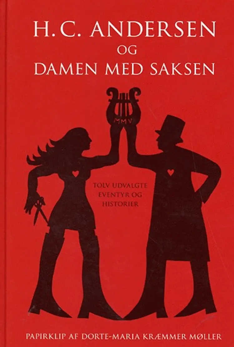 H.C. Andersen og damen med saksen af H.C. Andersen