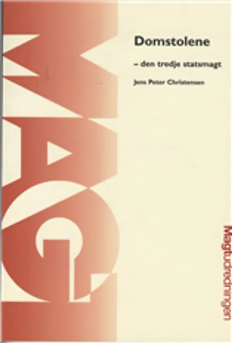 Domstolene - den tredje statsmagt af Jens Peter Christensen
