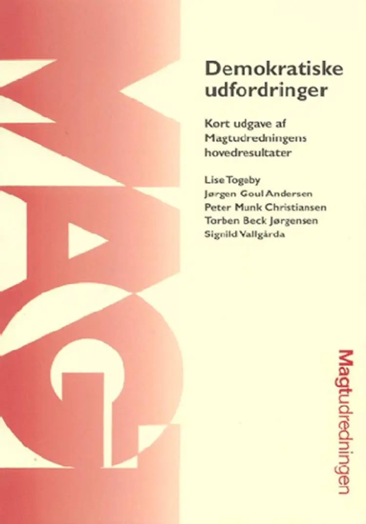 Demokratiske udfordringer af Signild Vallgårda