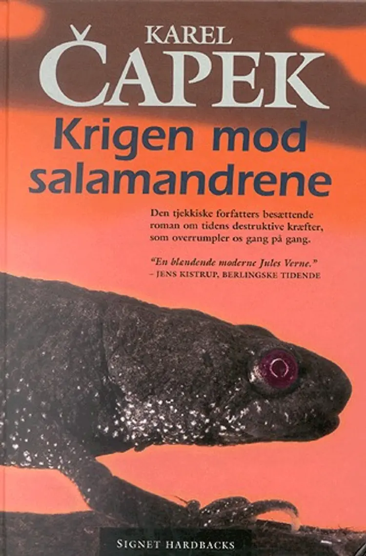 Krigen mod salamandrene af Karel Capek