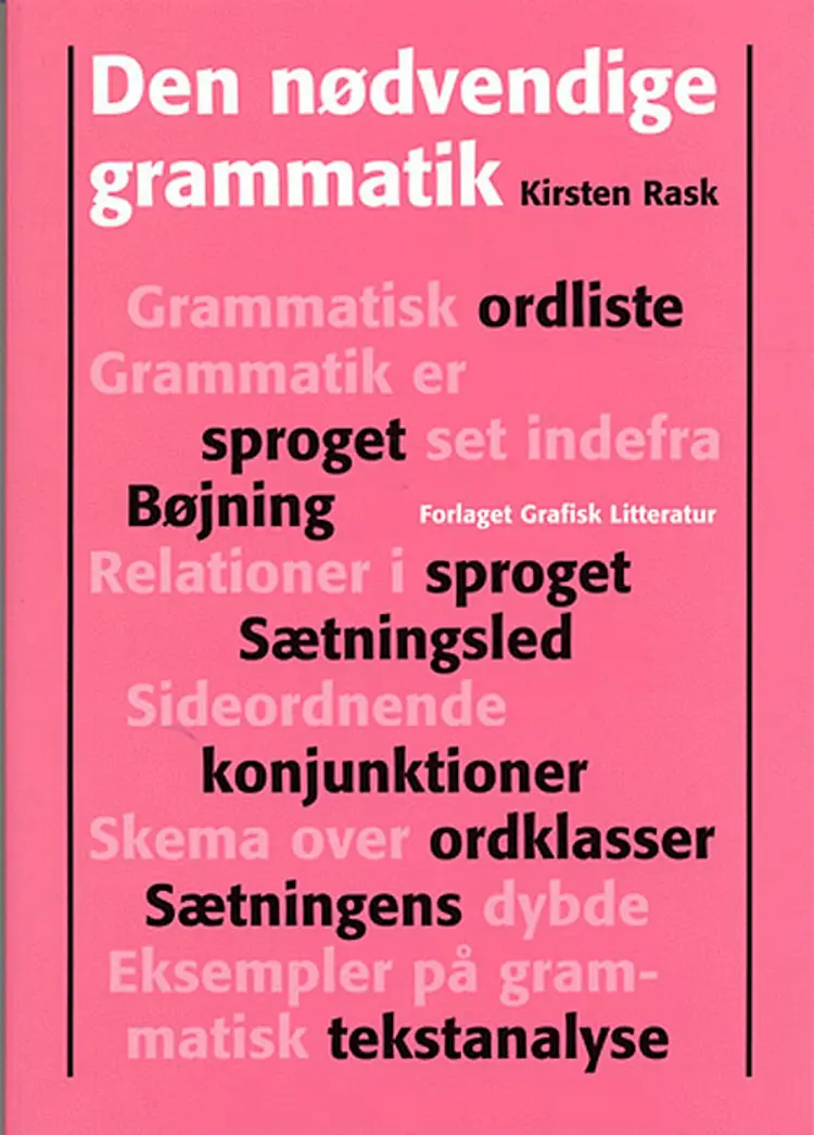 Den nødvendige grammatik af Kirsten Rask