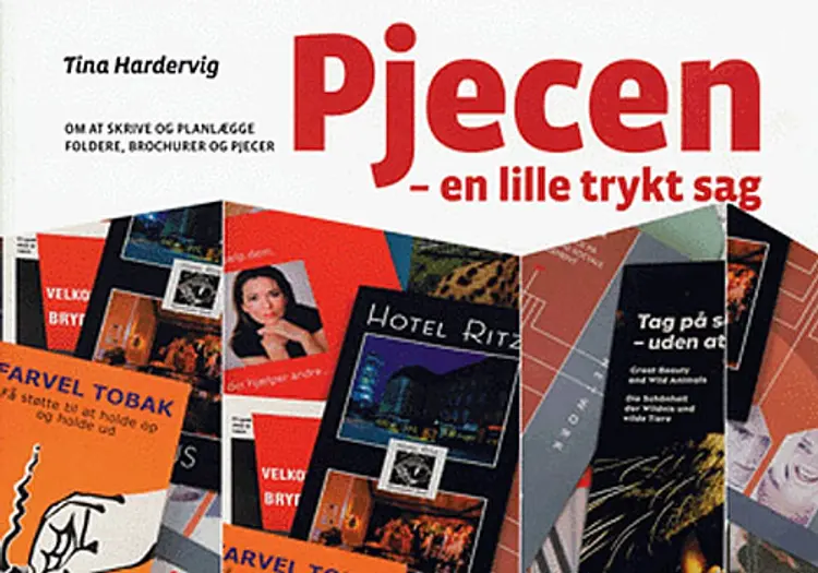 Pjecen - en lille trykt sag af Tina Hardervig