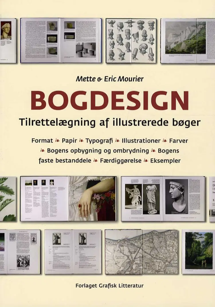 Bogdesign af Mette & Eric Mourier