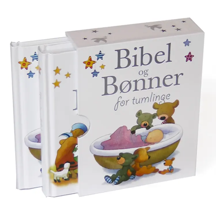 Bibel og bønner for tumlinge af Marie K. Monrad (overs.) - Sarah Toulmin (org.)