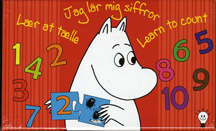 Puslespil: Mumi -Lær at tælle