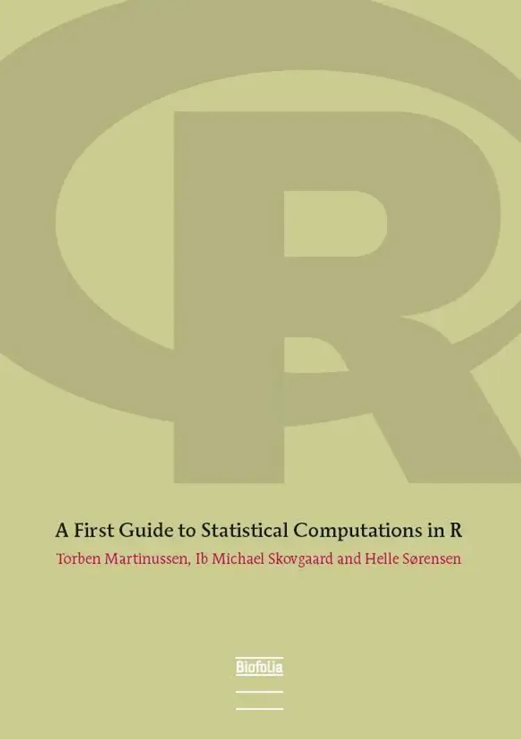 A First Guide to Statistical Computations in R af Helle Sørensen
