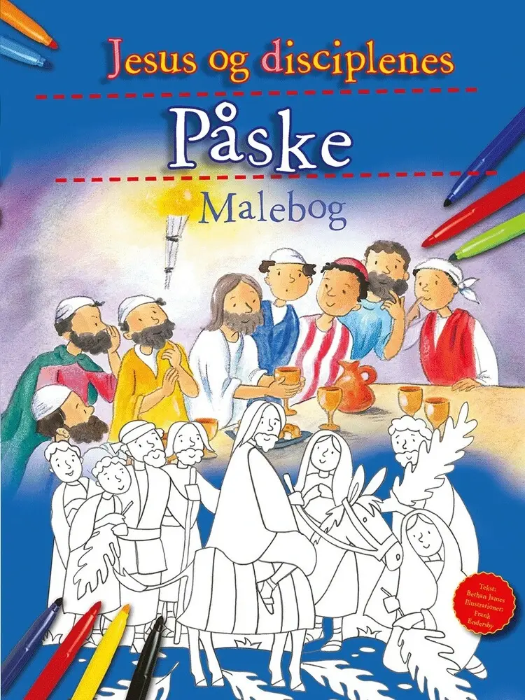 Jesus og disciplenes Påske af Frank Endersby