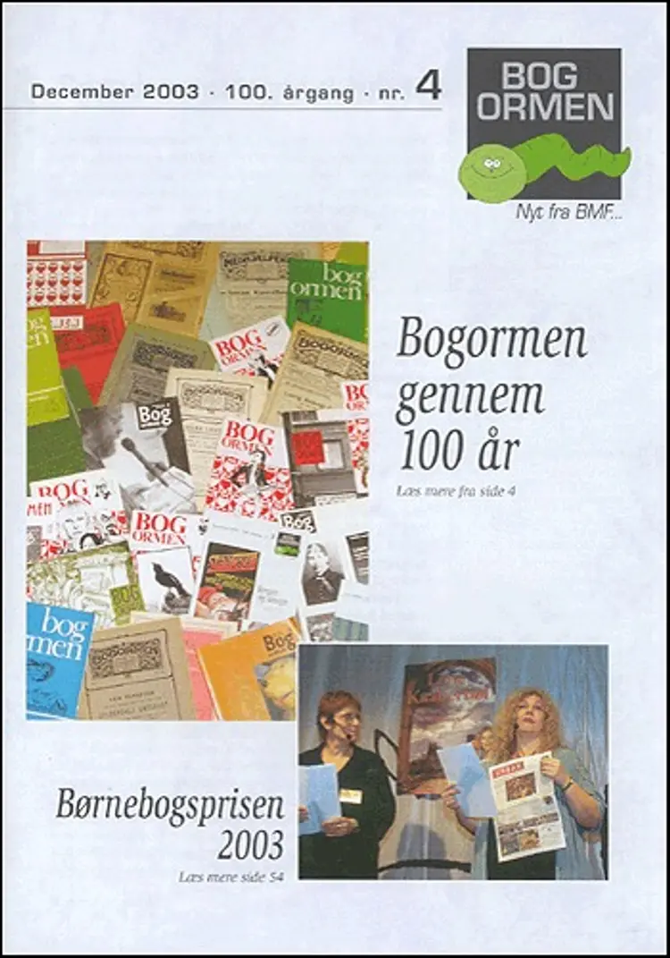 Bogormen gennem 100 år