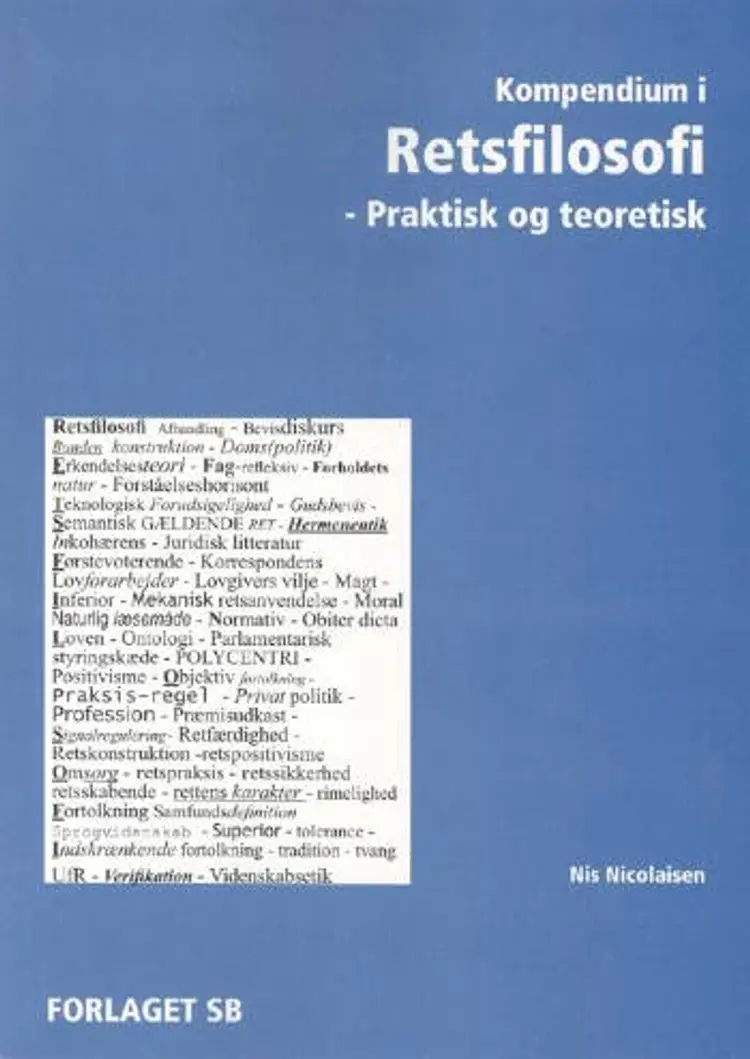 Kompendium i Retsfilosofi af Nis Nicolaisen