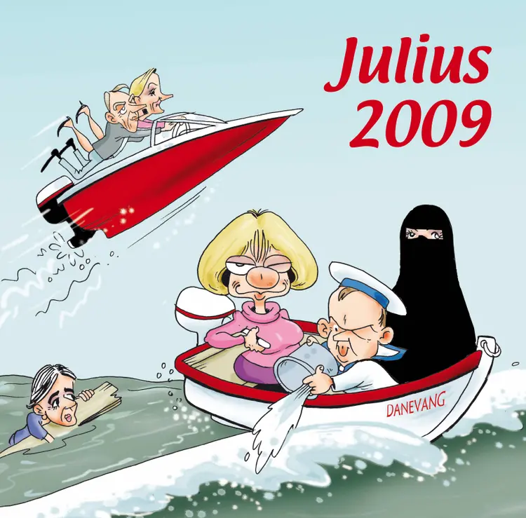 Julius tegninger 2009 af Jens Julius