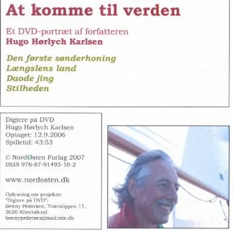 At komme til verden af Hugo Hørlych Karlsen