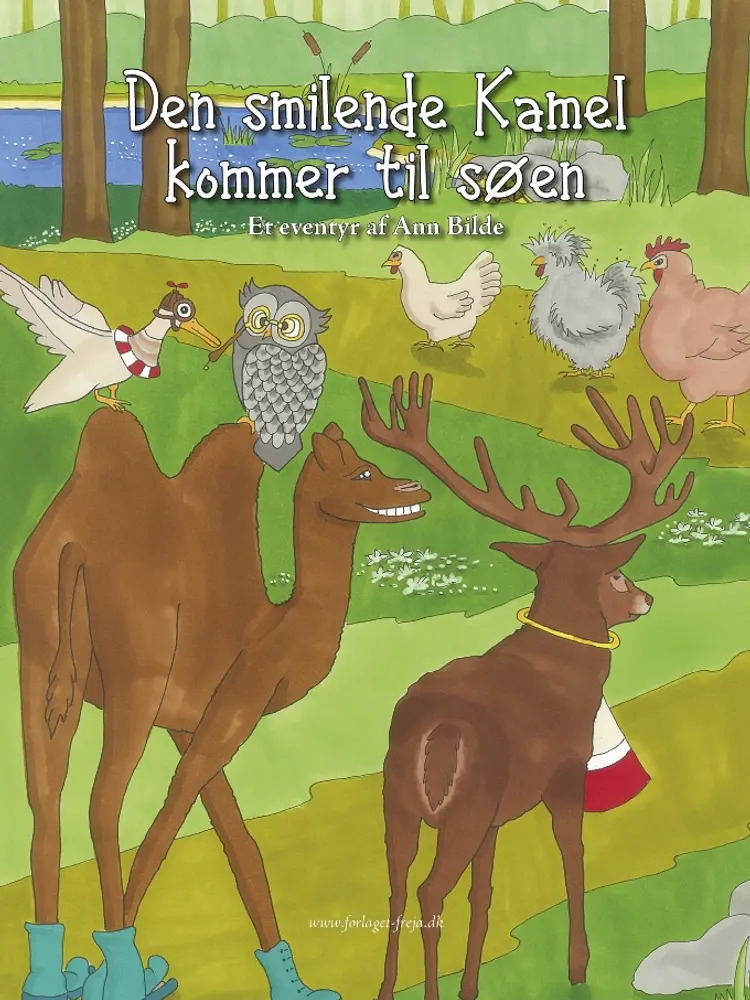 Den smilende Kamel kommer til søen af Ann Bilde