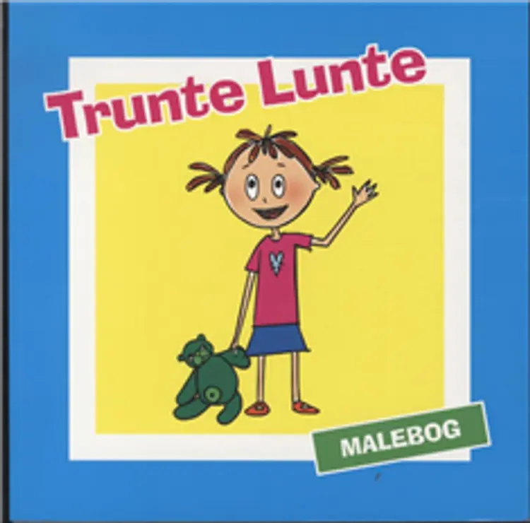 Trunte Lunte malebog af Anne Holst Moulvad