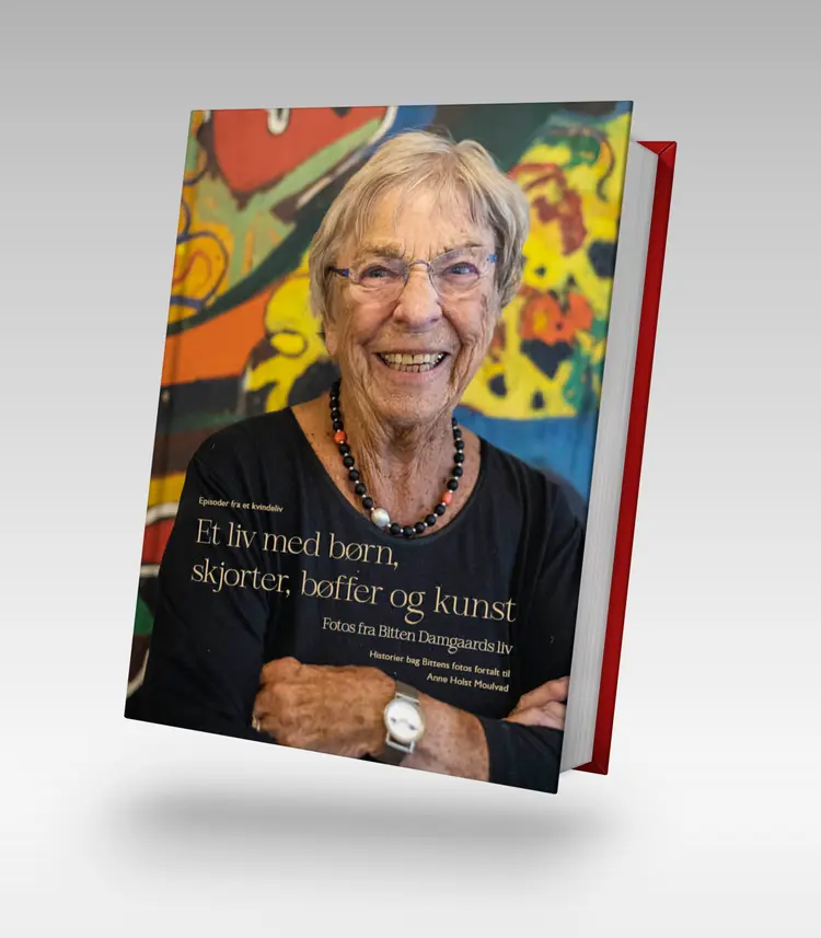Et liv med børn, skjorter, bøffer og kunst af Anne Holst Moulvad