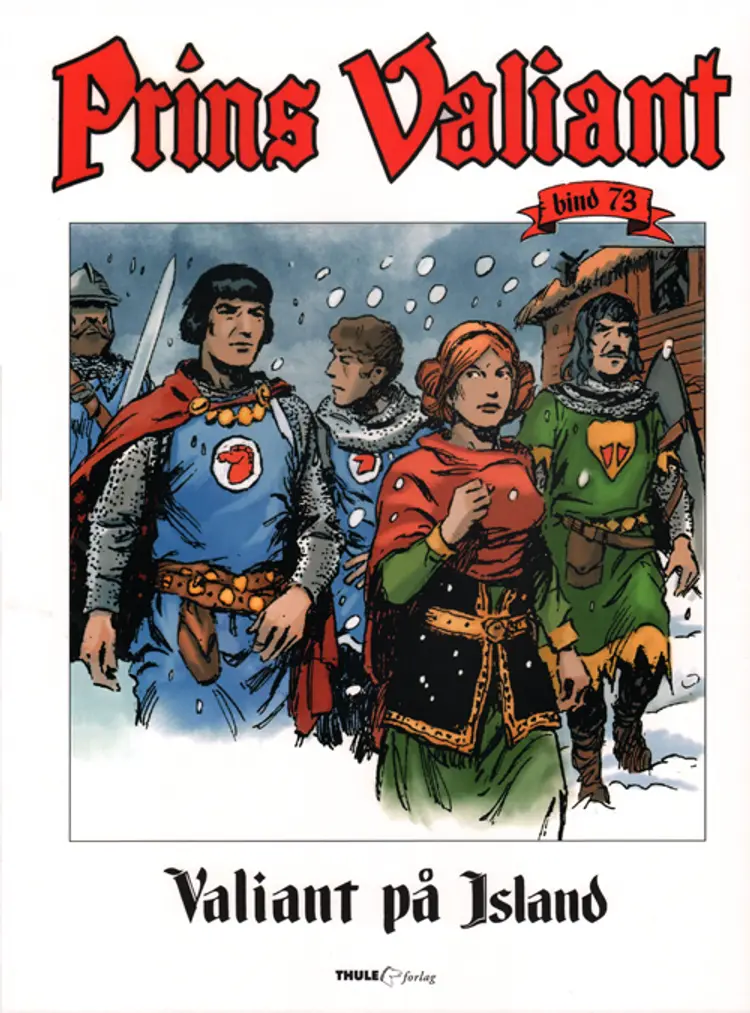 Valiant på Island af Harold Foster