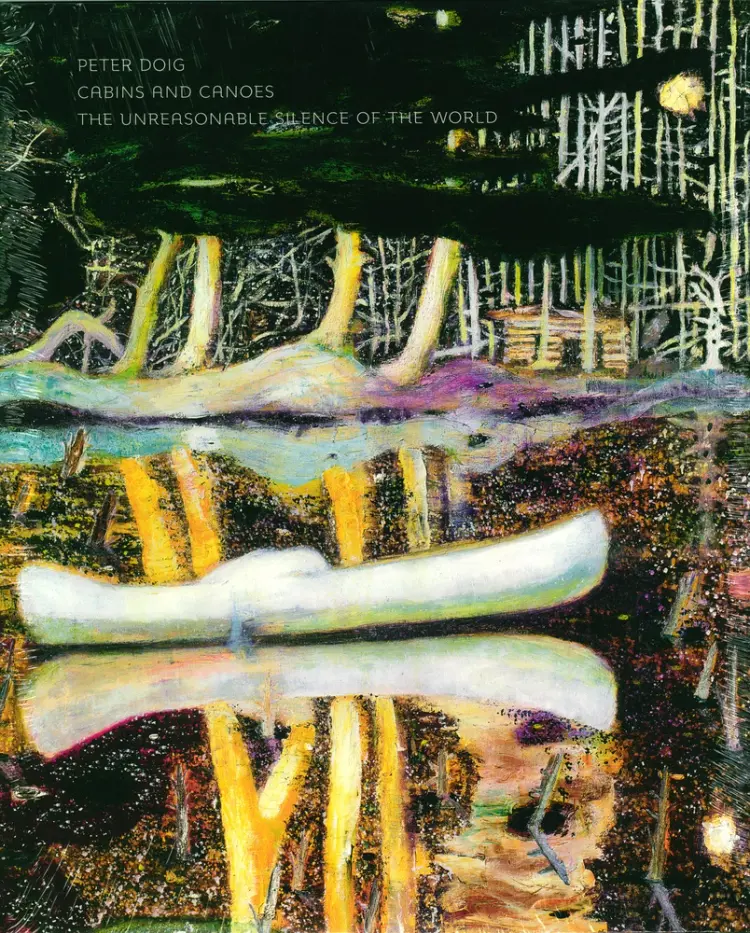 Peter Doig, Cabins and canoes af Francis outred et.al.