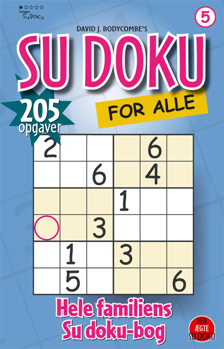 Su doku for alle 5 af David J. Bodycombe