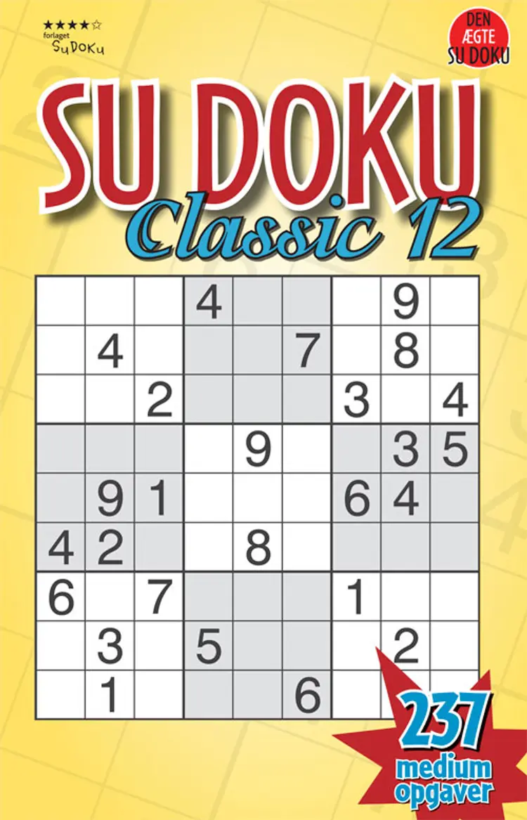Sudoku Classic 12 af Predrag Stanojevic