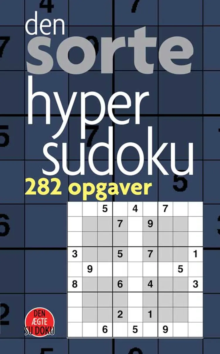 Den sorte HYPER-SUDOKU af Pedja