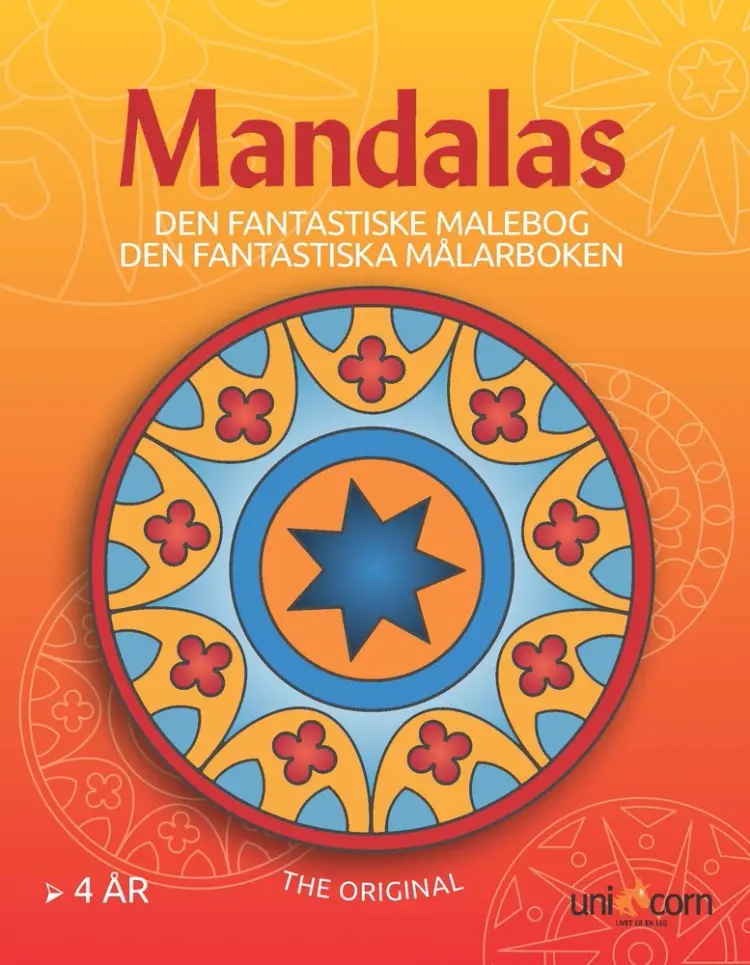 Den Fantastiske Malebog med Mandalas fra 4 år 