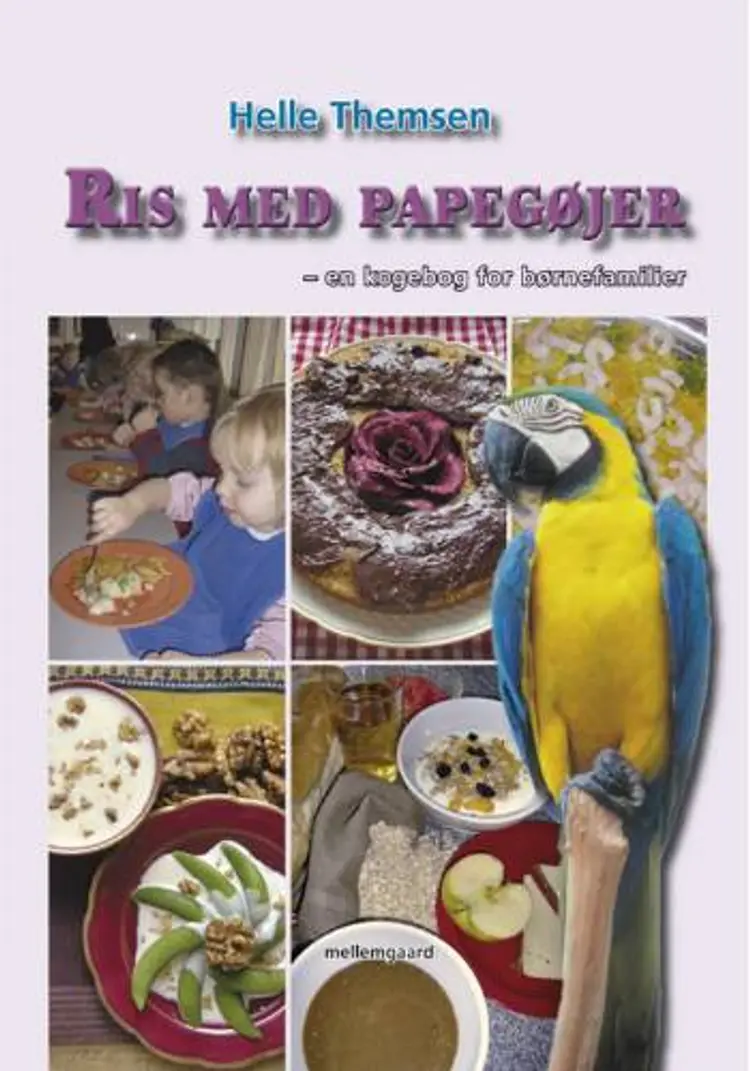 Ris med papegøjer af Helle Themsen