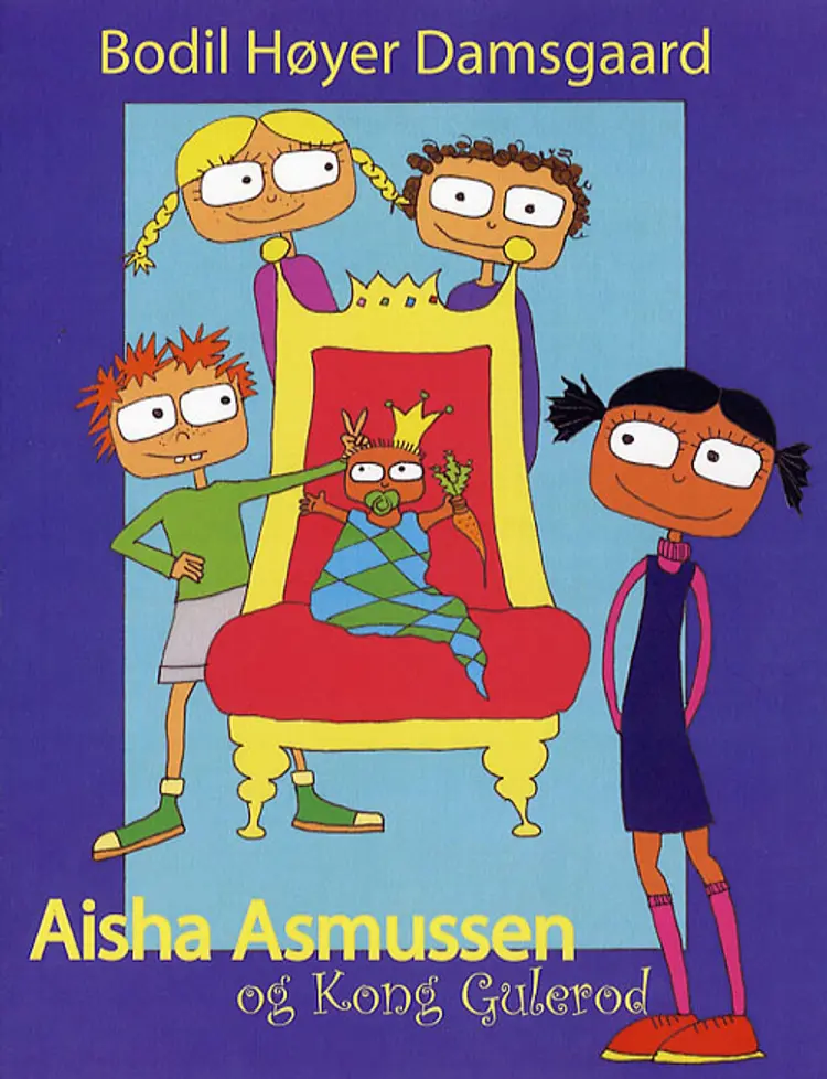 Aisha Asmussen og Kong Gulerod af Bodil Høyer Damsgaard