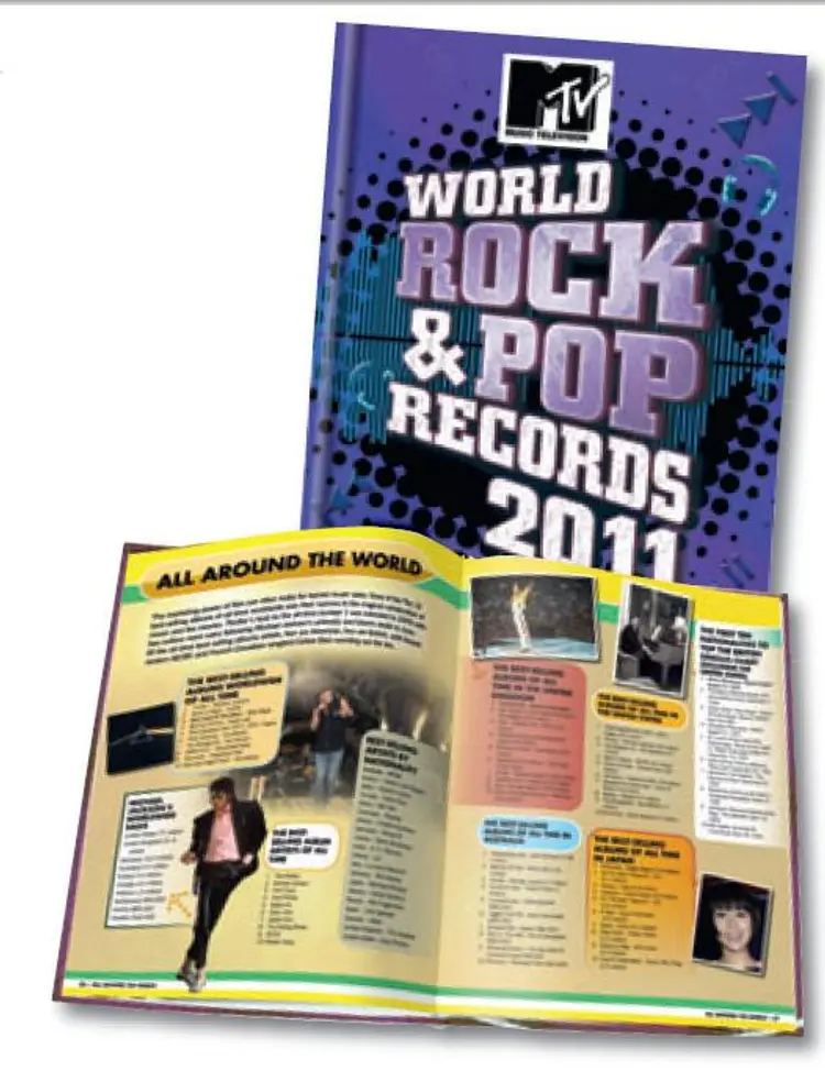 MTV Verdens Rock & Pop Rekorder 2012 af Dafydd Rees
