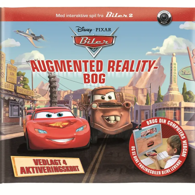 Biler - Augmented Reality-bog af Disney Pixar